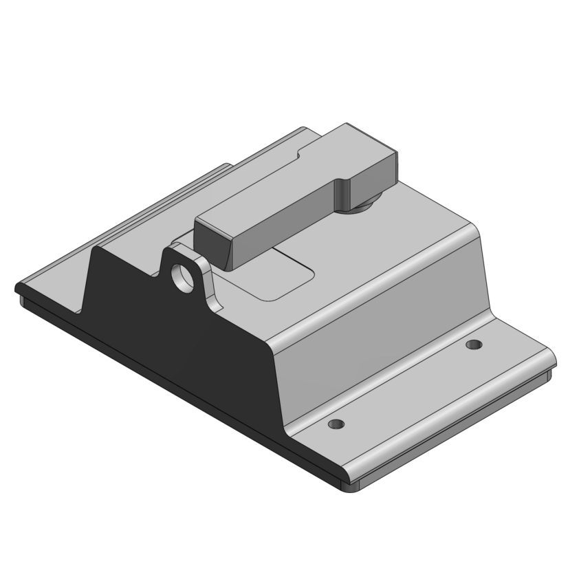 T&B® CFSTF FS/FD Weatherproof Device Box Cover, 4-9/16 in L x 2-13/16 in W, Die Cast Aluminum